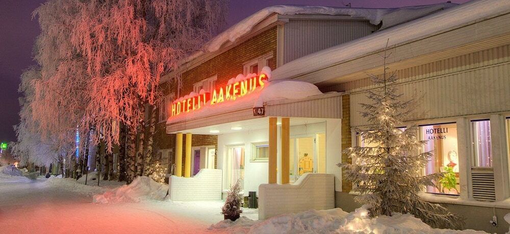 Hotel Aakenus Рованиеми Экстерьер фото
